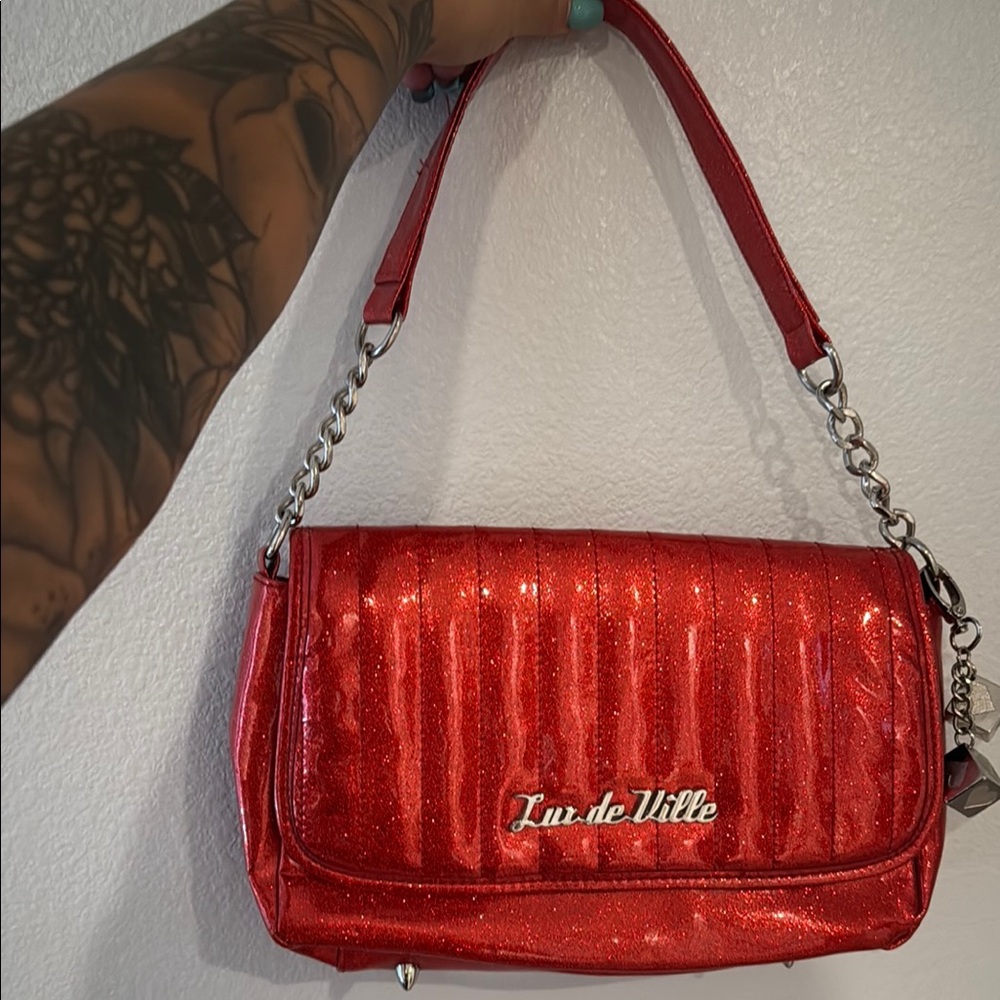 Lux de Ville Red Women's Bag